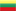 Länderflagge Litauen