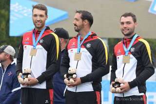 Die Compound-Herren erzielten im letzten Jahr überraschend Bronze Die Compound-Herren erzielten im letzten Jahr überraschend Bronze