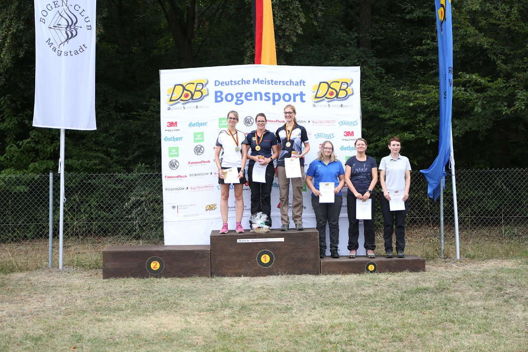 Daniela Klesmann holte Gold bei der DM Feldbogen in Magstadt