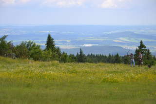 Der Ausblick vom Fichtelberg ist wirklich unschlagbar Der Ausblick vom Fichtelberg ist wirklich unschlagbar