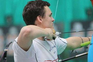 Jakob Hetz trat wie immer mit dem Recurve an die Schusslinie