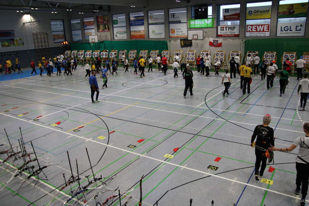 Die Landesmeisterschaften Halle lockten wie auch hier in Thüringen zahlreiche Schützen an die Schusslinie