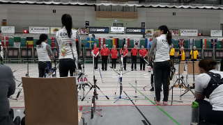 Auch Elsa Neumann trat bei den Berlin Open an und traf Koryphäen wie das koreanische Damenteam Auch Elsa Neumann trat bei den Berlin Open an und traf Koryphäen wie das koreanische Damenteam