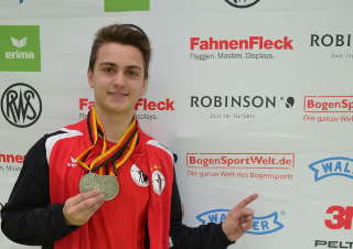 Zweimal Silber für unseren Recurve Junioren Moritz Wieser - Glückwunsch!