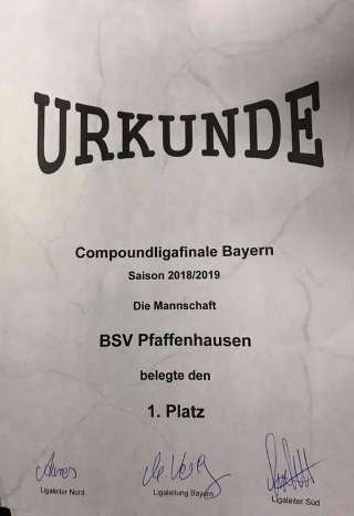Glückwunsch an den BSV Pfaffenhausen!