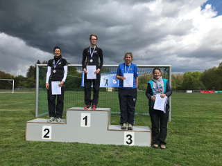 Jenny Kröcher erzielte ebenfalls Platz 1 im Einzel