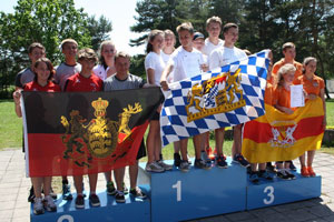 Recurveschütze Jakob Hetz bei der Jugendverbandsrunde in München 2015