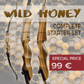 Günstiger gelingt der Einstieg ins Bogenschießen nicht: der Wild Honey im kompletten Starterset